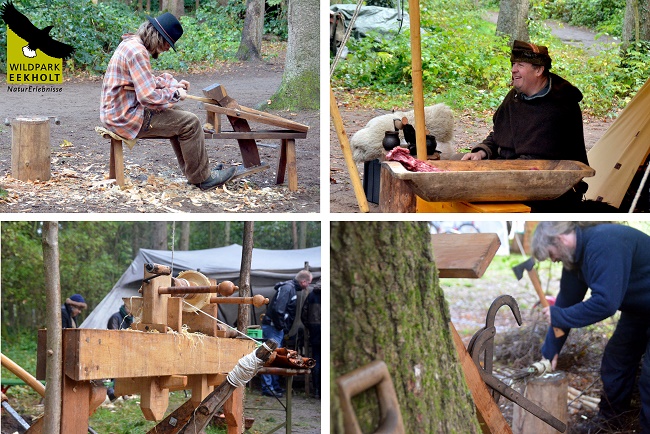 Alte HANDwerkskünste im Wildpark Eekholt